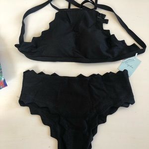 Cupshe black bikini - never been worn